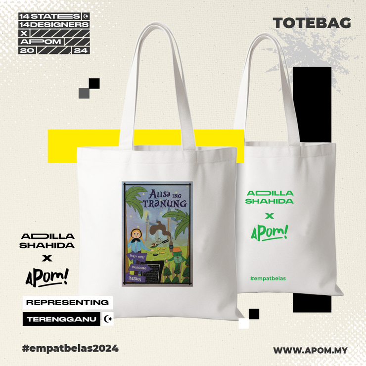 Tote Bag - Empatbelas Collab - Terengganu