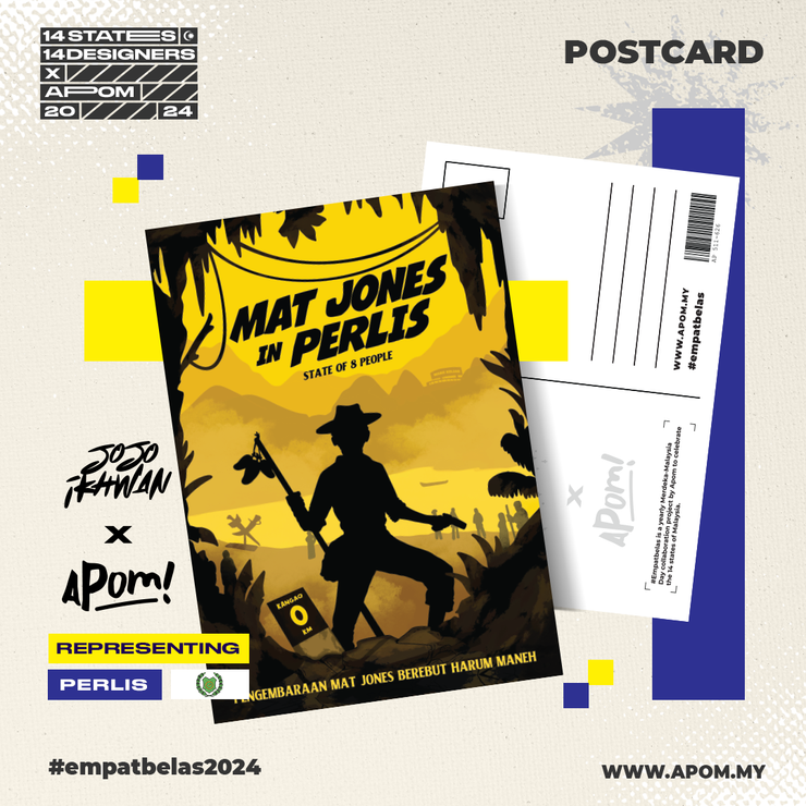 Postcard - Empatbelas Collab - Perlis