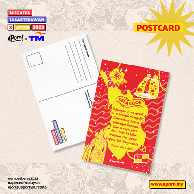Postcard - Empatbelas Collab - Selangor