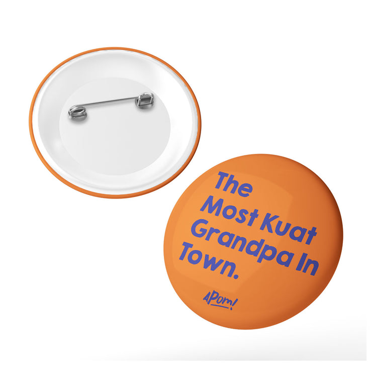 Button Badge - The Most Kuat Grandpa