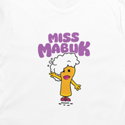 Adult - T-Shirt - Little Miss Mabuk - White