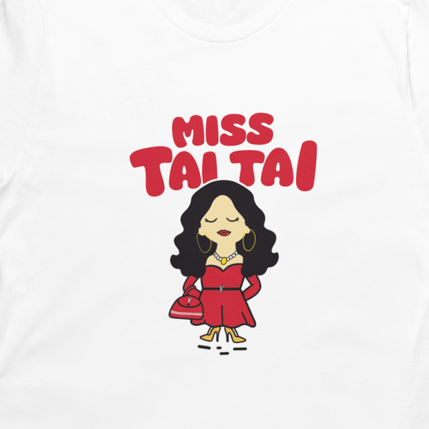 Adult - T-Shirt - Miss Tai Tai  - White