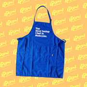 Apron - The Most Sedap Chef in Malaysia - Blue