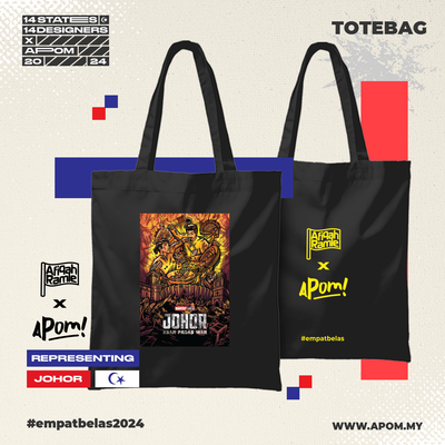 Tote Bag - Empatbelas Collab - Johor