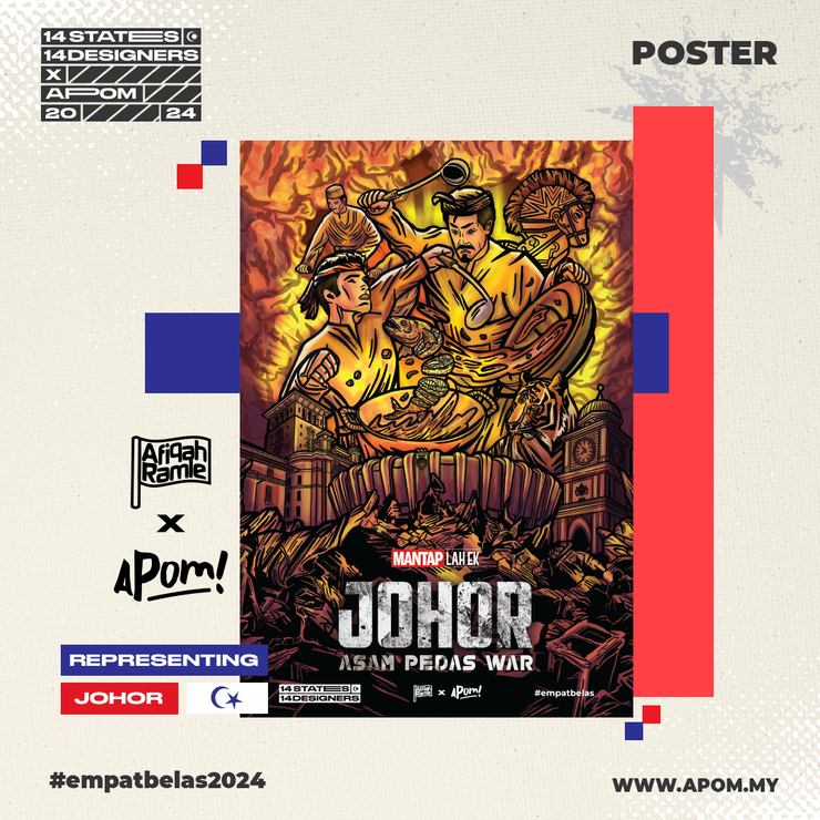 Poster - Empatbelas Collab - Johor