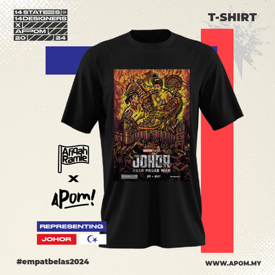 Adult - T-shirt - Empatbelas Collab - Johor