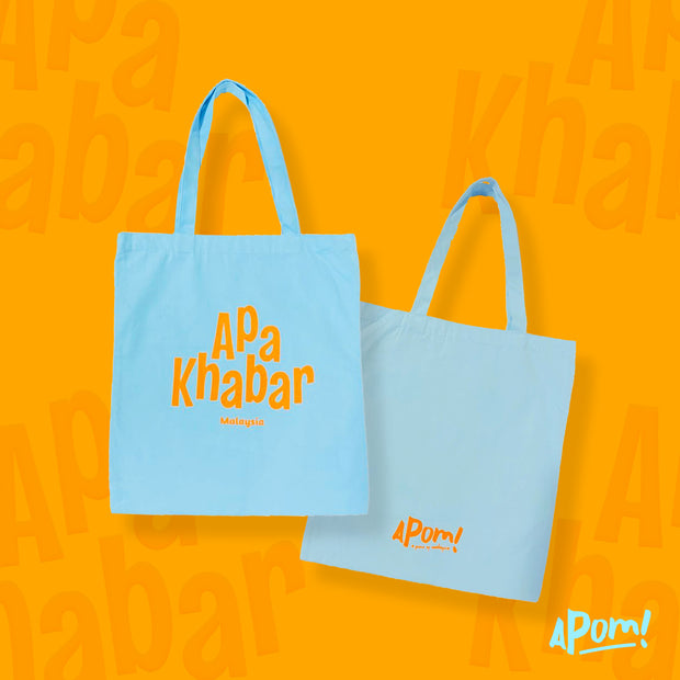 Tote Bag - Apa Khabar - Brown