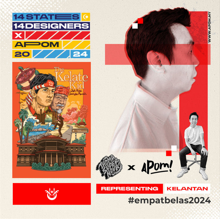 Postcard - Empatbelas Collab - Kelantan