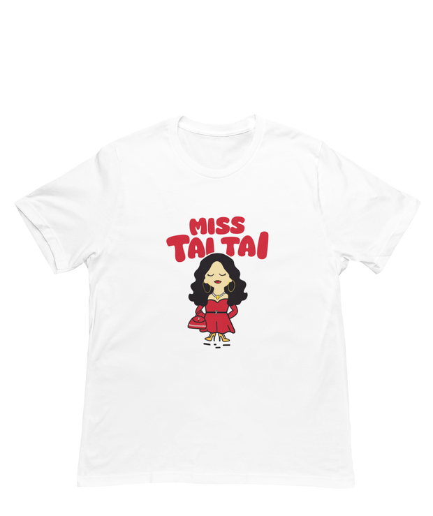 Adult - T-Shirt - Miss Tai Tai  - White