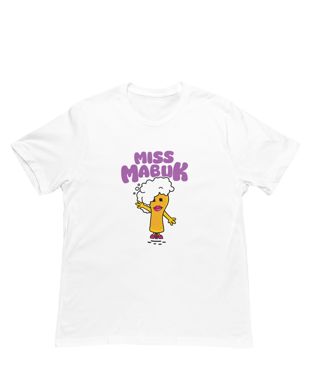 Adult - T-Shirt - Little Miss Mabuk - White