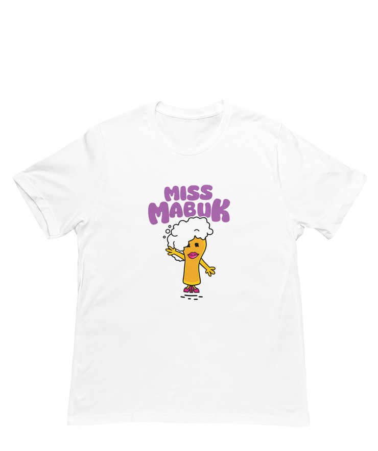 Adult - T-Shirt - Little Miss Mabuk - White