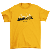 Adult - T-Shirt - OC Collab - Can lah Soar High - Yellow