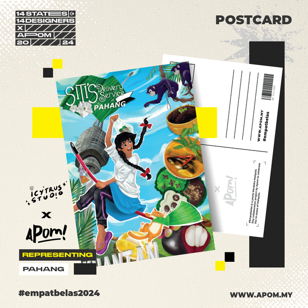 Postcard - Empatbelas Collab - Pahang