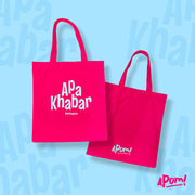 Tote Bag - Apa Khabar - Green