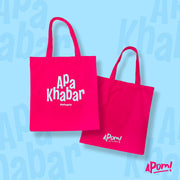 Tote Bag - Apa Khabar - Orange