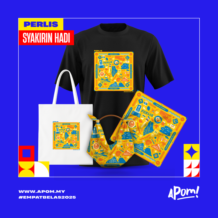 Tote Bag - Empatbelas 2025 - Perlis (White)