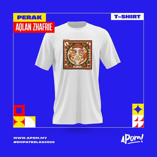 Adult - T-shirt - Empatbelas 2025 - Perak (White)