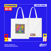 Tote Bag - Empatbelas 2025 - Pulau Pinang (White)
