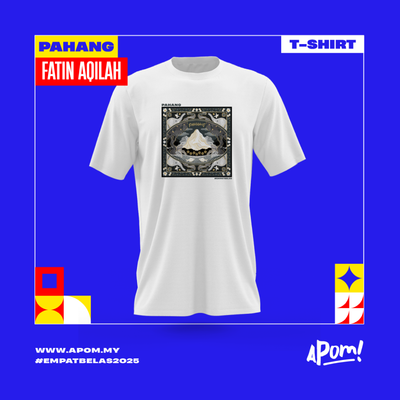 Adult - T-shirt - Empatbelas 2025 - Pahang (White)