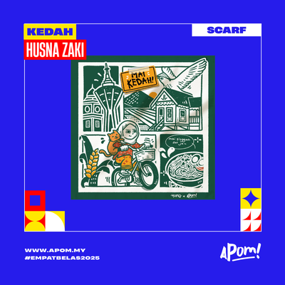 Scarves Of Malaysia - Empatbelas 2025 - Kedah