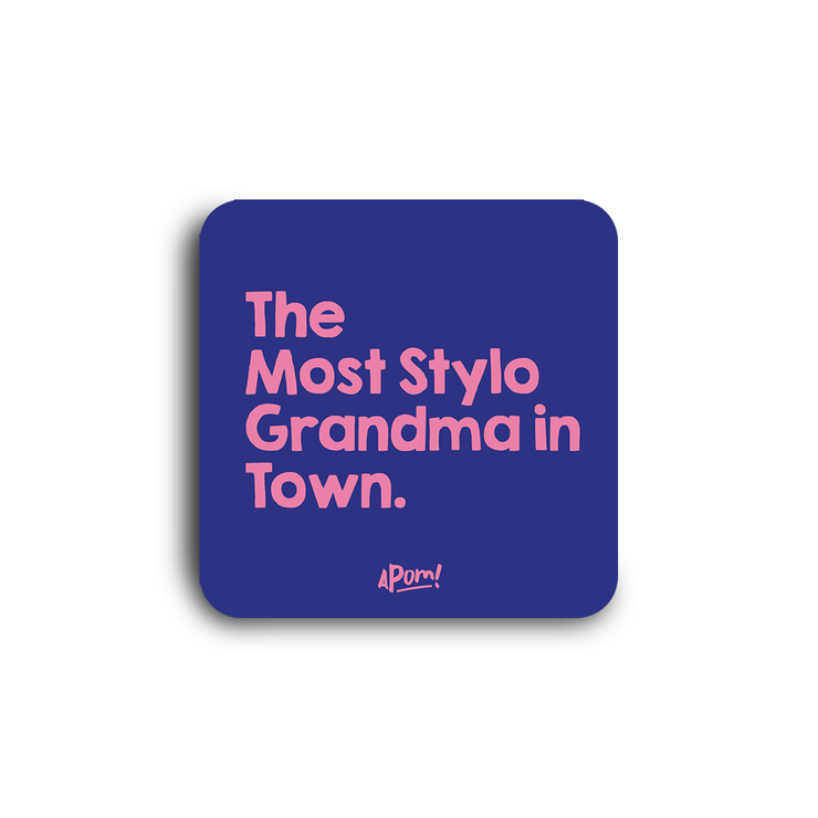 Coaster - The Most Stylo Grandma