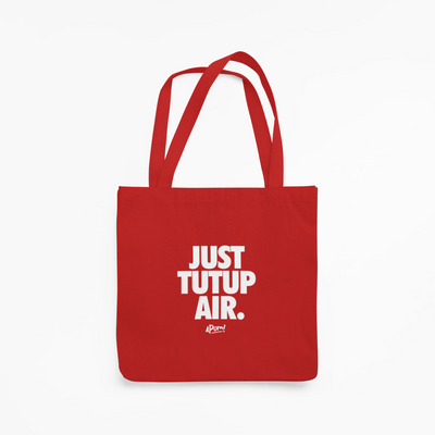 PRE-ORDER Tote Bag - Just Tutup Air - Red