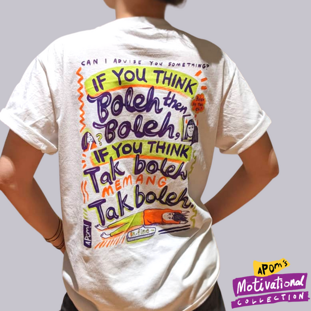 Adult - T-Shirt - Think Boleh (Motivational)