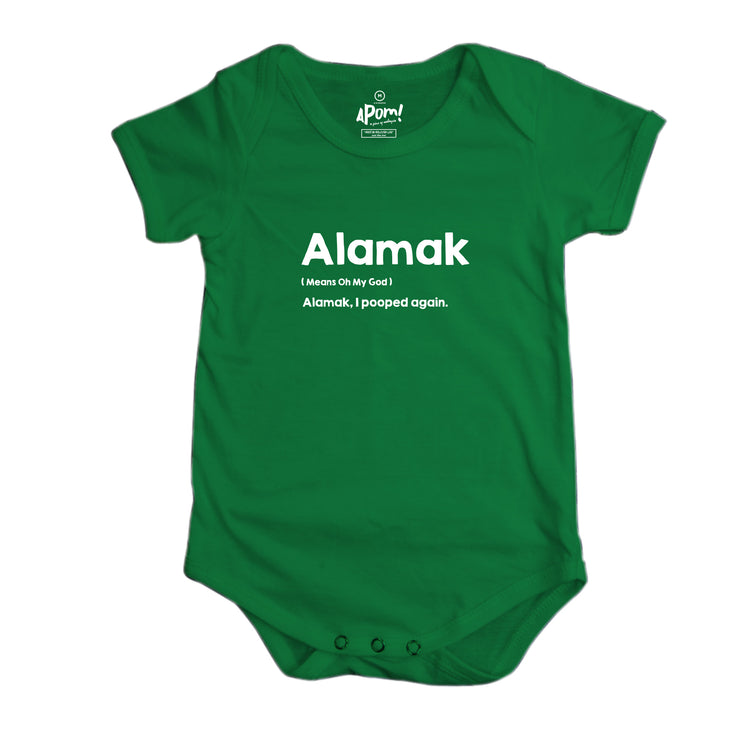 Baby Romper - Alamak - Green