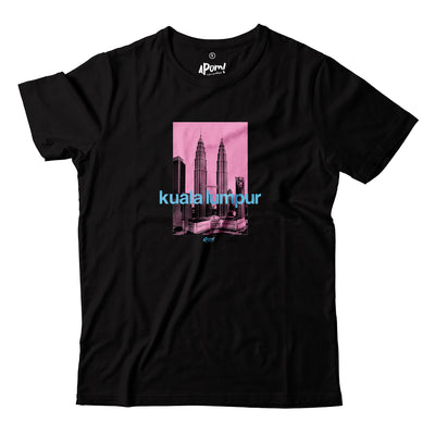 The Petronas Twin Towers once stood as the tallest towers in the world. Stand tall with this KLCC street tee. If you want to bring home a piece of Malaysia this is a must have souvenir. This short-sleeved variant will keep you cool in Malaysian Weather!
