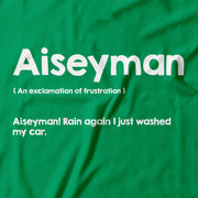 Close up on ‘Aisyman’ (an exclamation of frustration) . Part of Apom’s Slang series; Malaysia’s urban dictionary!