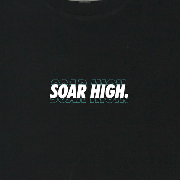 Adult - T-Shirt - Classic Soar High - Black