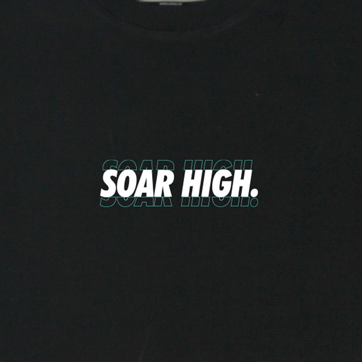 Adult - T-Shirt - Classic Soar High - Black