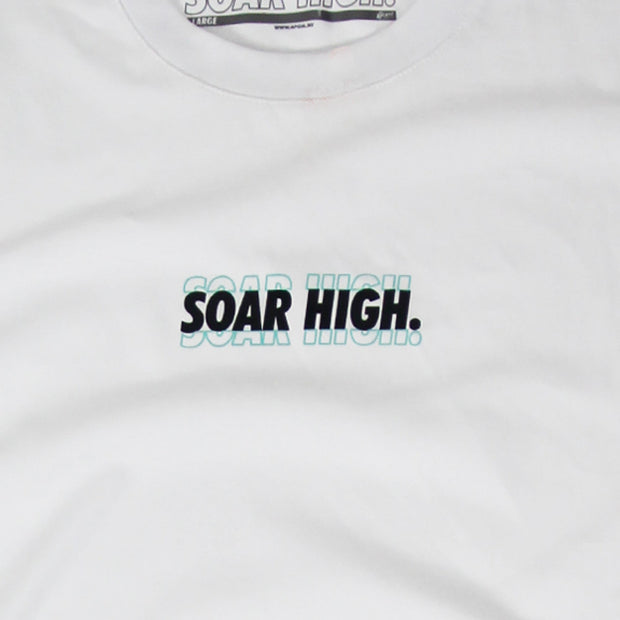 Adult - T-Shirt - Classic Soar High - White