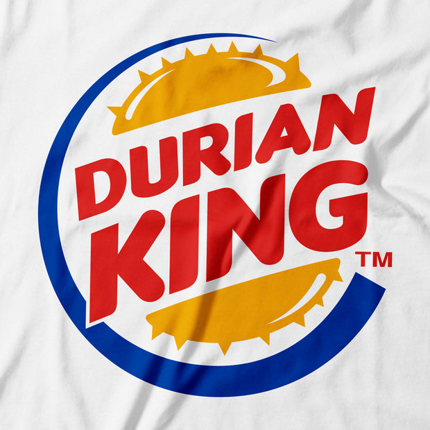 Adult - T-Shirt - Durian King - White
