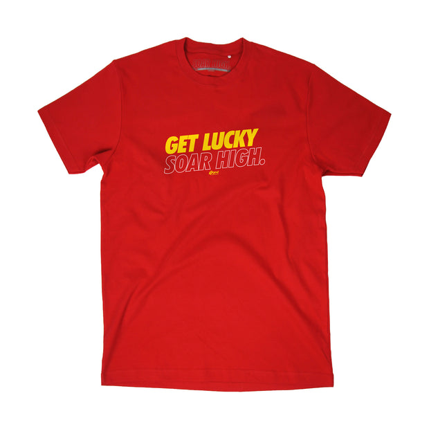 Adult - T-Shirt - Get Lucky Soar High - Red