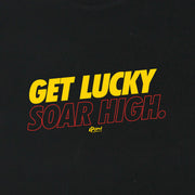 Adult - T-Shirt - Get Lucky Soar High - Black
