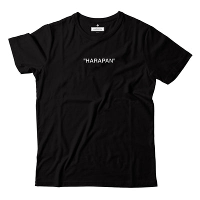 Adult - T-Shirt - Harapan Quote - Black