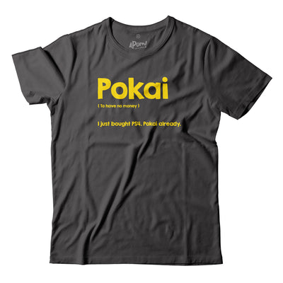 Adult - T-Shirt - Pokai - Grey