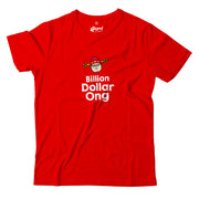 Adult - T-Shirt - Choy San Jho's Billion Dollar Ong- Red