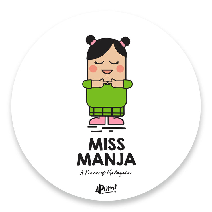 Miss Manja Drink Coaster