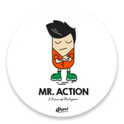 Mister Action Drink Coaster