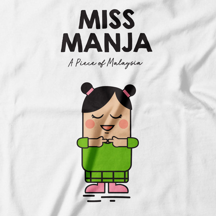 Kids - T-Shirt - Miss Manja - White