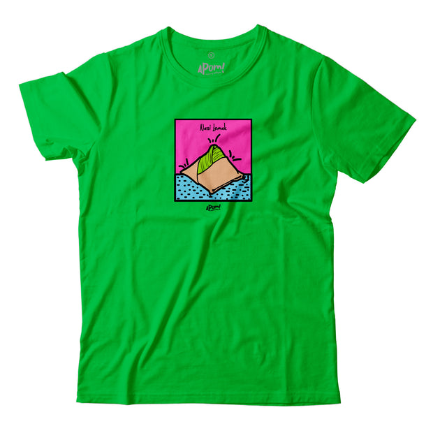 Kids - T-Shirt - POP Culture Nasi Lemak - Green
