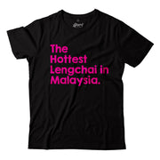 Adult - T-Shirt - The Hottest Lengchai in Malaysia - Black