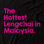 Adult - T-Shirt - The Hottest Lengchai in Malaysia - Black