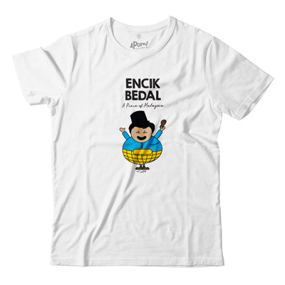Adult - T-Shirt - Encik Bedal - White
