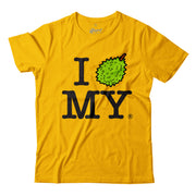 Adult - T-Shirt - I Durian MY - Yellow