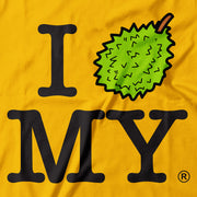 Adult - T-Shirt - I Durian MY - Yellow