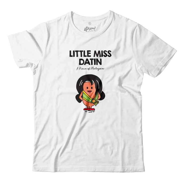 Adult - T-Shirt - Little Miss Datin - White