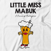 Adult - T-Shirt - Little Miss Mabuk - White